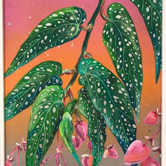 Begonia Painting - Picture 6 of 6